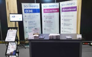 Stand Sooninfo à l'open de l'industrie 2022